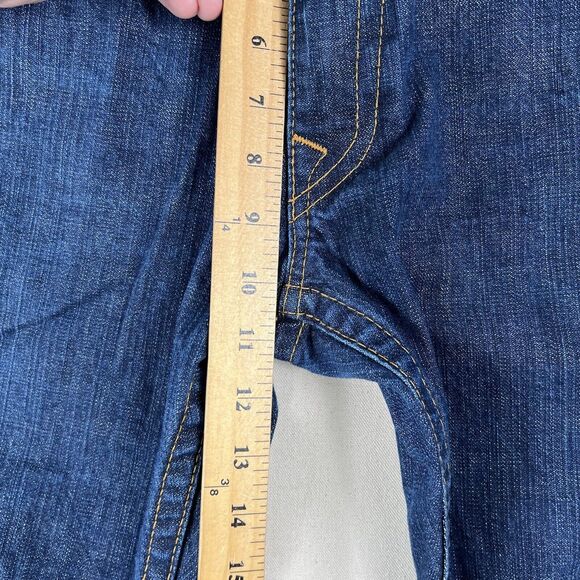 True Religion Jeans Men’s 42x34 Blue Straight Leg Colorful Striped Pocket Flap - Picture 9 of 16